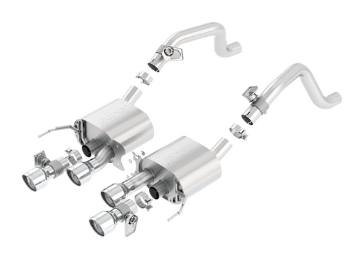 Borla Axle Back Exhaust - S-Type (2014 - 2019 C7 Corvette Stingray) 11874
