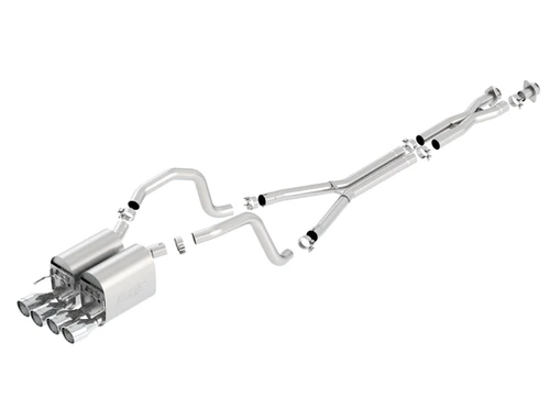 Borla Catback Exhaust - S-Type II (2005 -2008 C6 Corvette) 140452