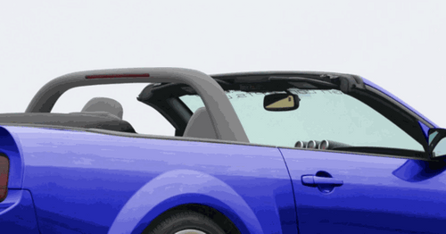 Classic Design Concepts Classic Lightbar Dove Gray w/Interior LED Light (05-14 Mustang) 110001-IL