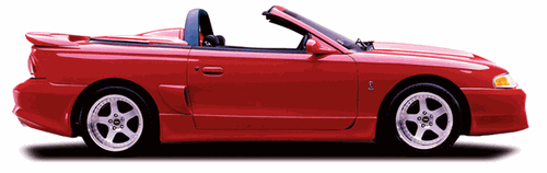 Cervinis Side Scoops (1994 - 1998 Mustang) 4304