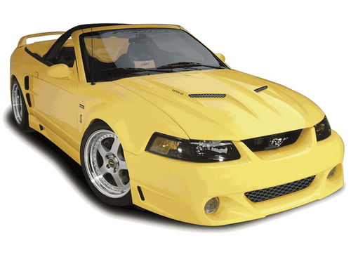 Cervinis 4 Cowl Hood (99-04 Mustang) 1247