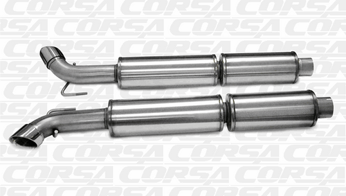 Corsa 3" Catback Exhaust Sport Polished (03-10 Viper V10) 14174