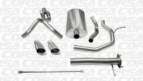 Corsa 3" Catback Exhaust Sport Polished (03-06 Chevy SSR) 14254