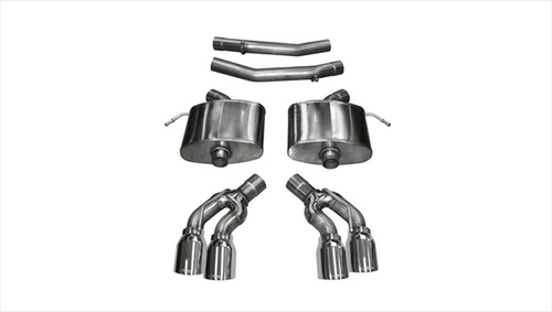 Corsa 2.75" Axle-Back Dual Rear Exit Twin 4.0" Extreme Polished Tips (16-17 CTS-V) 14358