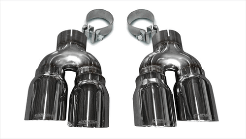 Corsa Tip Kit Dual Rear Exit Twin 4.0" Polished (16-18 ATS-V) 14479