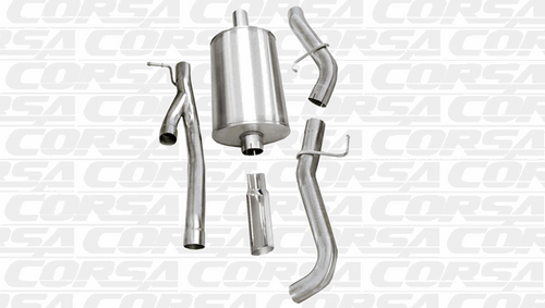 Corsa 3" Catback Exhaust Sport Slash (05-06 Sierra 1500) 24240