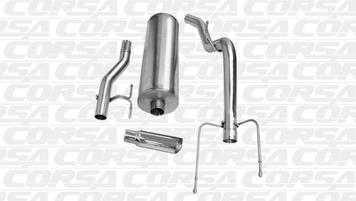 Corsa 3" Catback Exhaust Sport Polished (2003 Ram 1500 Reg/Short) 24400