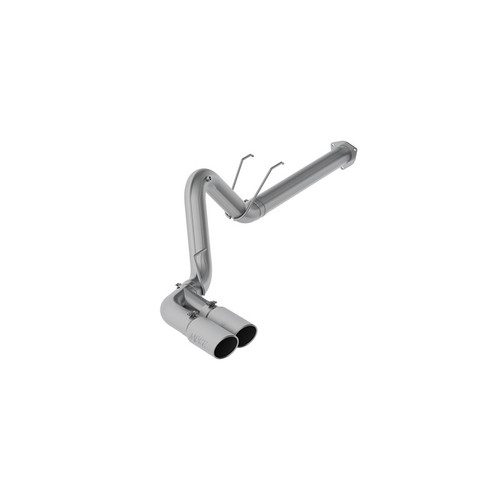 MBRP 4" Filter Back, Single Side Dual Exit, T409 (17-19 F-250/350/450 6.7L ) S6290409