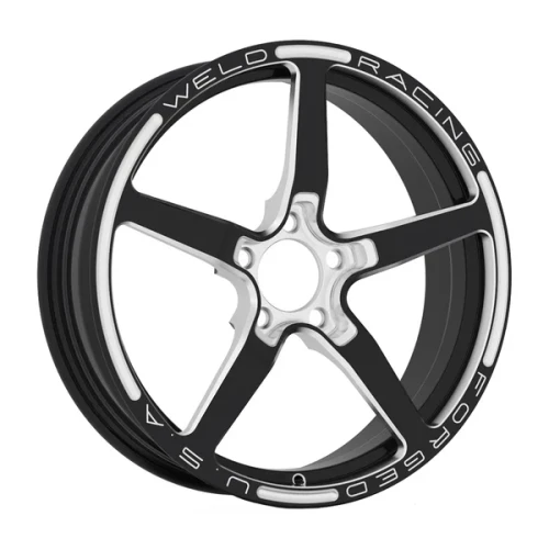 Weld Alumastar 18x6 Non-Beadlock Wheel - 5x115 BP - 2.7 BS - Black (Charger / Challenger / Hellcat / Demon) 88C-1806245-B