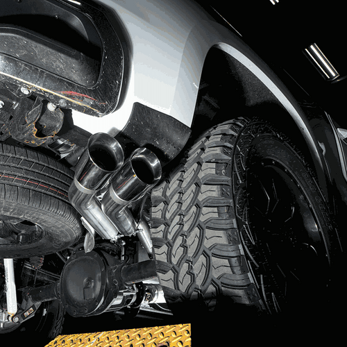 Stainless Works Redline 3" Catback Performance Exhaust Rear Pass Tire Exit (2019+ Silverado/Sierra 5.3L) CT19CBR