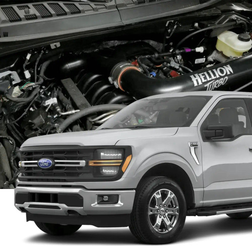 Hellion Twin Turbo System "Next Generation" Street Sleeper (2021 - 2025 F150 5.0L) HT-21F150-TT