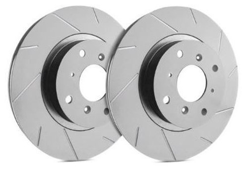SP Performance Slotted 320mm Vented Rotor w/Gray ZRC Coating (BMW 330CI) - T06-219