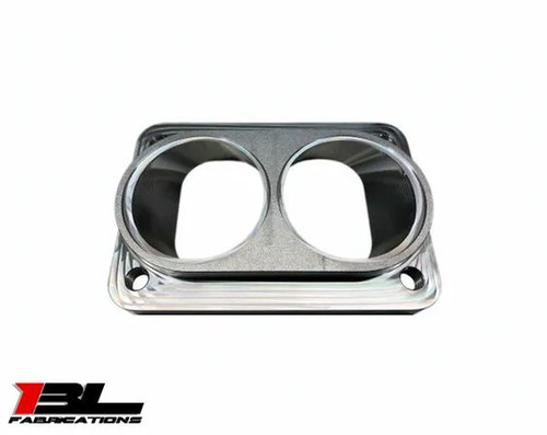 BL Fabrications T6 2.5" Twin Flow Inlet Turbo Flange
