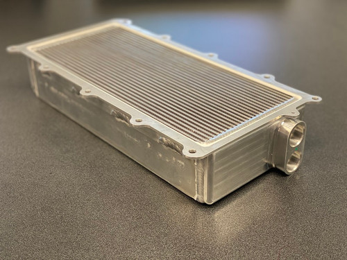 Whipple Super High Density Intercooler 1" to 3/4" - Stock Block (2020 - 2022 Shelby GT500 / 2023 - 2026 Raptor R) 5000188-02