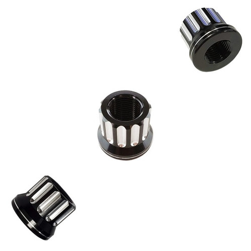 UPR Products 1/2-20 Billet Acorn Lug Nuts 10pc Black 3007-109