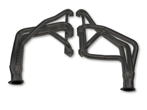 Flowtech Long Tube Header Black Painted (72-74 Dodge Pickup) 13500FLT