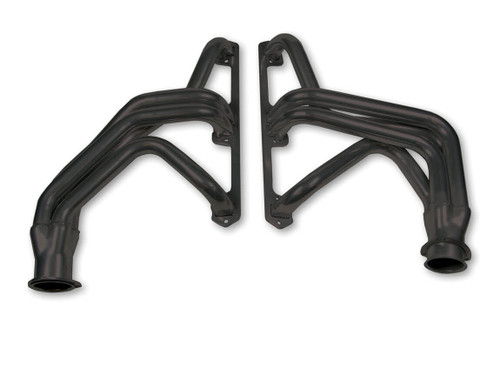 Flowtech Long Tube Header Black Painted (72-74 Jeep CJ5/CJ6/CJ7) 13502FLT