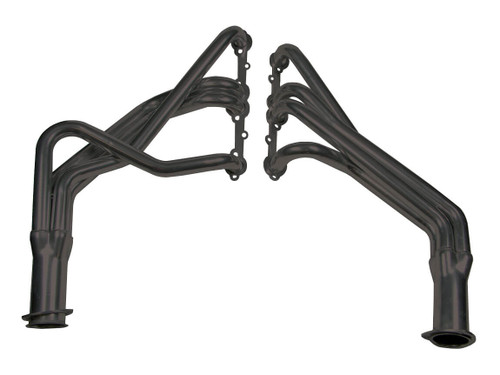 Flowtech Long Tube Header Black Painted (55-57 Chevy) 11112FLT