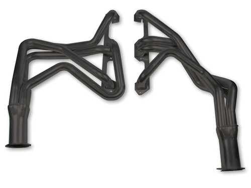 Flowtech Long Tube Header Black Painted (67-74 Barracuda/Challenger) 13100FLT