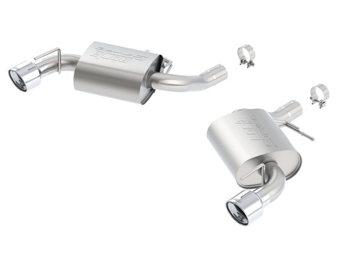 Borla Axle-Back Exhaust System - S-Type - Polished Tips (2016- 2024 Camaro SS) 11922