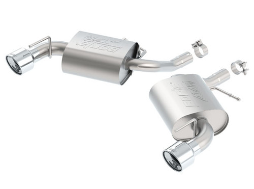 Borla Axle-Back Exhaust System - ATAK - Polished Tips (2016 - 2023 Camaro 2.0L) 11934