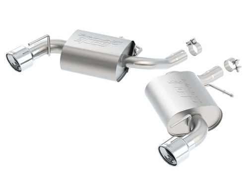 Borla Axle Back Exhaust -S-Type - Polished (2016 - 2023 Camaro 2.0L) 11933