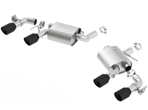 Borla Axle Back Exhaust - ATAK - Black (2016 - 2024 Camaro SS w/Dual Mode) 11925CB