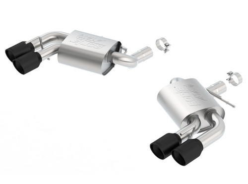 Borla Axle Back Exhaust - ATAK - Black (2016 - 2024 Camaro SS w/Dual Tips) 11921CB