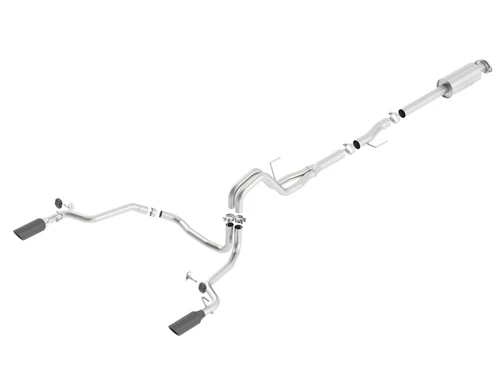 Borla Cat Back Exhaust - ATAK - Black Chrome (2015 - 2020 F-150) 140616BC