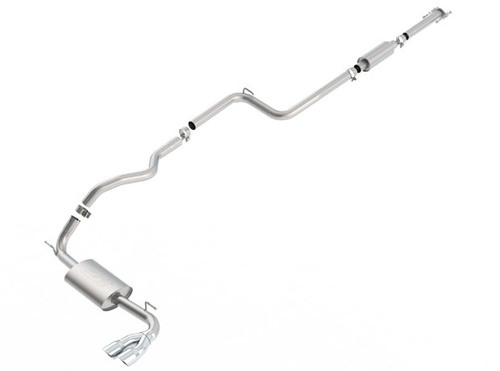 Borla Cat Back Exhaust - Touring - Polished (2012 - 2018 Focus) 140400