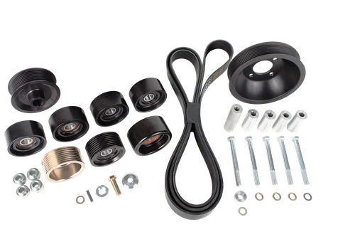 Vortech 8 rib drive upgrade kit for 2018 2019 2020 Mustang GT supercharger systems