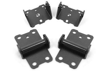 BMR Motor Mount Kit - Upper & Lower - Solid - Black (1982 - 1992 F-Body) MM333H