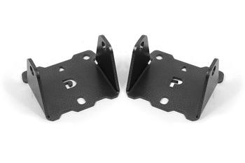 BMR Lower Solid Steel Motor Mount Kit - Engine Side - Black (1982 - 1992 F-Body 4Cyl) MM331H