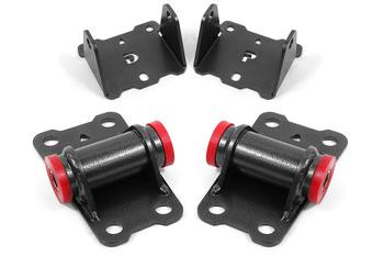 BMR Polyurethane Motor Mount Kit - Black (1982 - 1992 F-Body) MM330H