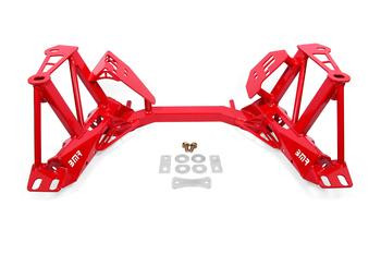 BMR K-Member w/o Spring Perches - Premium Version - Red (1979 - 1995 Mustang) KM734R