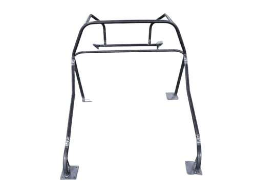 Team Z 6-Point Bolt In Cage Kit Chromoly Natural Finish (1979-1993 Mustang Coupe) TZM-6PT-C-4130-BI-79-93