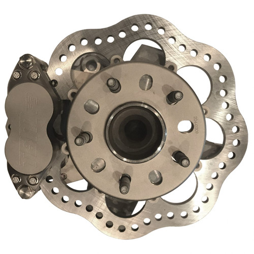 TBM Brakes Drag Racing Front Or Rear Brake Kit Brake Kit F3 Calipers (97-13 Chevrolet Corvette C5/C6 Reusing Factory Hubs) 001-0245