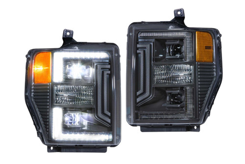 Morimoto XB Hybrid LED Headlights (2008-2010 F-250/350 Super Duty) LF555