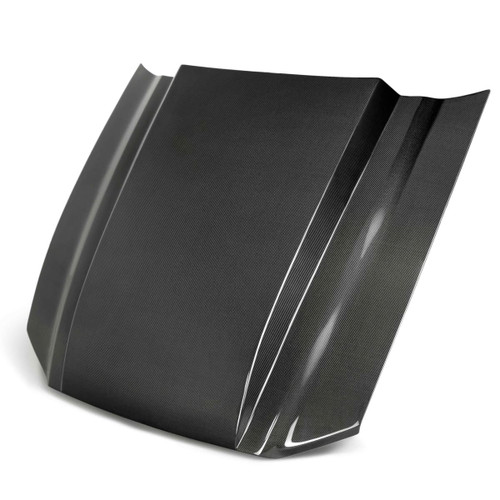 Anderson Composites Carbon Fiber Cowl Hood - Type CJ (2013 - 2014 Mustang) AC-HD13FDMU-CJ