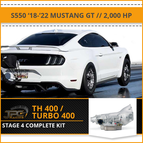 JPC Racing TH400 Swap Package Stage 4 (2018-2023 Mustang S550) 1821TH400S4
