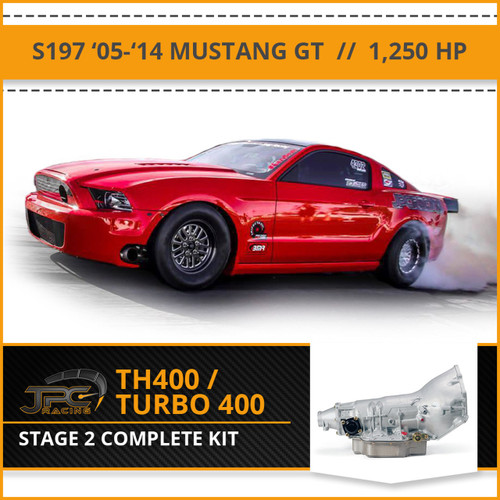 JPC Racing TH400 Swap Package Stage 2 (2005-2014 Mustang GT) S197TH400S2