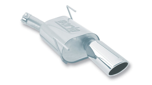 Borla Axle-Back Exhaust - S-Type - Polished (2005 - 2009 Mustang V6) 11751