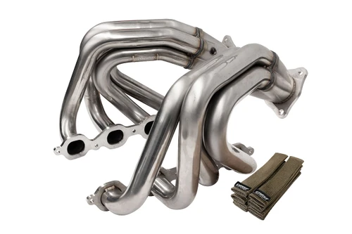 Corsa 1.875" x 3" Headers w/ Spark Plug Boot Covers (2020 - 2026 Corvette C8) 16034