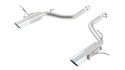 Borla Axle-Back Exhaust - ATAK - Polished Tips (2012 - 2014 Grand Cherokee SRT-8) 11827