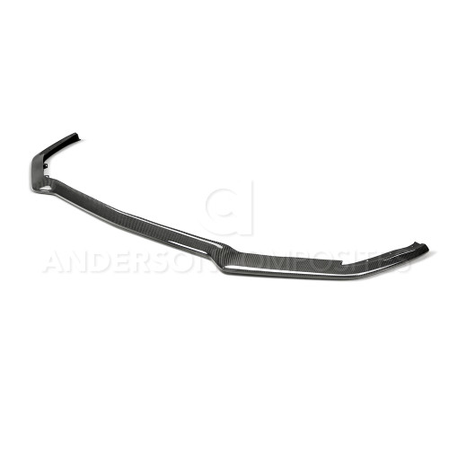 Anderson Composites Carbon Fiber Front Chin Splitter - Type OE (2018 - 2023 Mustang PP1) AC-FL18FDMU-AO
