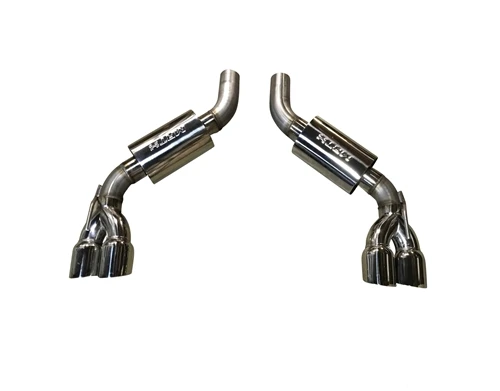 MRT Axle Back Exhaust - Version 2 - Quad Tips (2016 - 2024 Camaro SS) 91U843