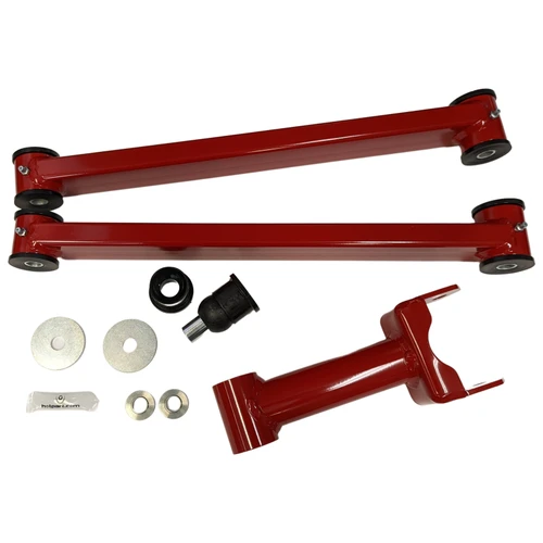 J&M Lower & Upper Control Arm Launch Kit - Red (2005 - 2010 Mustang) 30110R