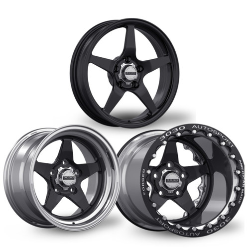 3030 Autosport Launch 18x5 & 17x10 Drag Pack (2016-2022 Camaro SS