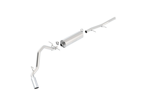 Borla Catback Exhaust System - Touring - Polished Tips (2009 - 2013 Silverado 1500 / 2009 - 2013 Sierra 1500) 140343