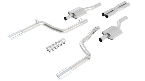Borla Catback Exhaust System - ATAK - Polished Tips (2005 - 2010 Charger SRT-8 / 2005 - 2010 300 SRT-8) 140407